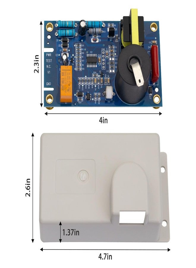 SZHY-LINK 520814 Water Heater Ignition Control Module Board Compatible with Suburban RV Camper Furnace 12V DC RV SW4D SW6D SW10D Water Heaters Parts with Fan Control Replace 520820 520871(blue) - Image 3